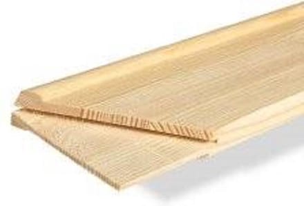 HOUTEN SPIELATTEN Classic 45, 40cm lang profiel breedte 4,5 cm, hoogte 2 cm per 2 stuks