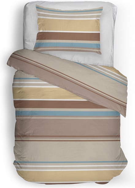 Snoozing Gaby Dekbedovertrek - Eenpersoons - 140x200/220 cm - Beige