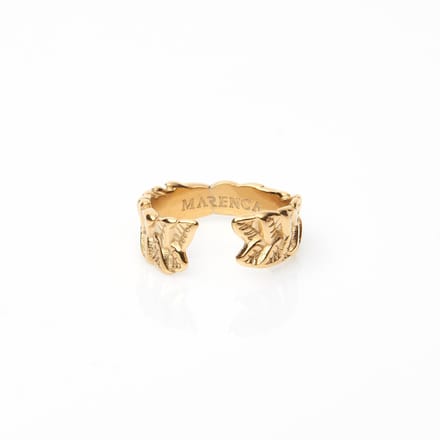 Marenca Gouden Lauwerkrans Heren Ring (M)