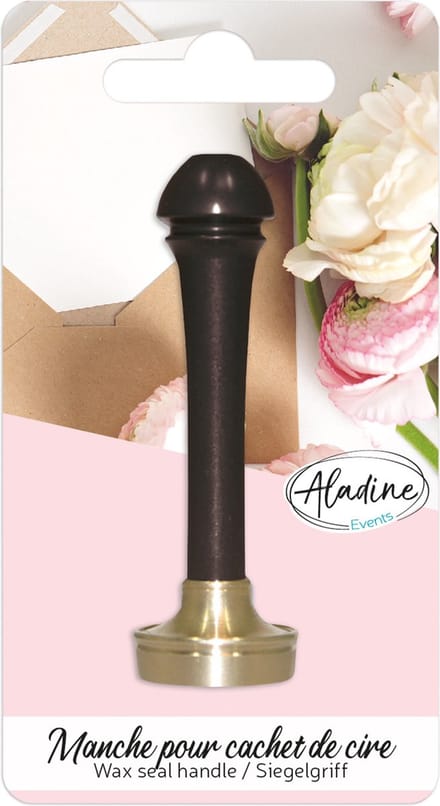 Aladine zegel wax handvat - creatieve hobby tool voor kaarten maken.