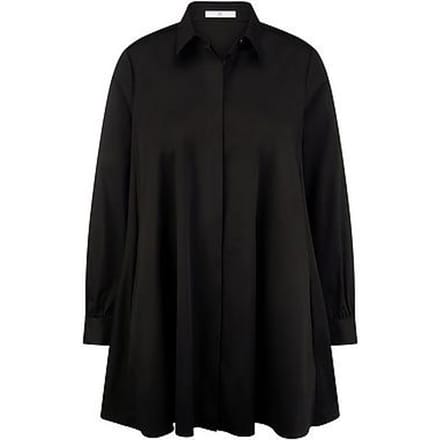 Lange blouse lange mouwen Van Emilia Lay zwart