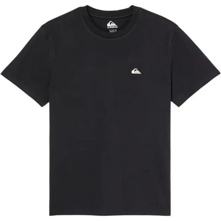 Quiksilver Basic T-shirt Met Korte Mouwen Zwart L Man