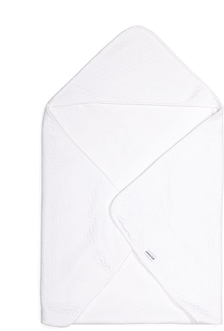 Poetree Kids wikkeldeken - omslagdoek wit - baby wikkeldeken
