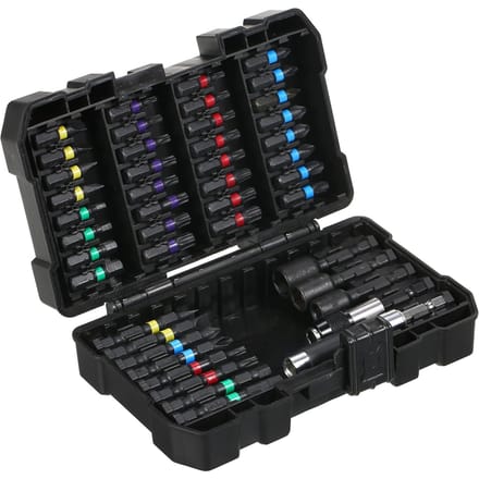 45-delige borenset schroevendraaierbitset slagschroevendraaierbitset voor hout, metaal, staal en veiligheid 45 PCS