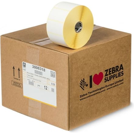 Zebra Z-Select 2000T label (3006318) 57mm x 32mm 12 rollen (origineel)