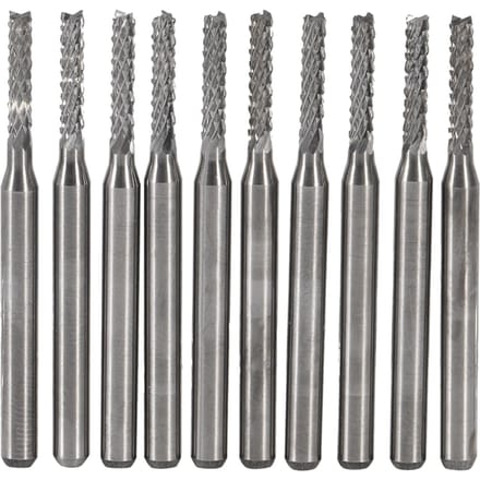 10 stuks 2 mm Gesoldeerd Carbide Frees Graveerbits Snijboor SMT CNC PCB Snijder