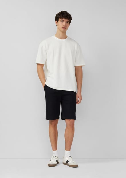 s.Oliver - male - Detroit: Relaxed fit bermuda van linnenmix