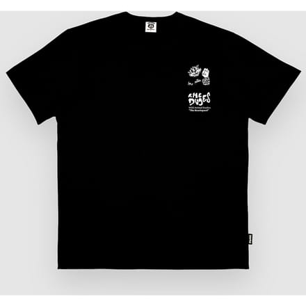 The Dudes Wild Dudes Classic T-Shirt zwart