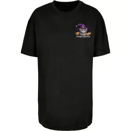 Dames-T-shirt Merchcode Halloween - Pumpkin Prowler