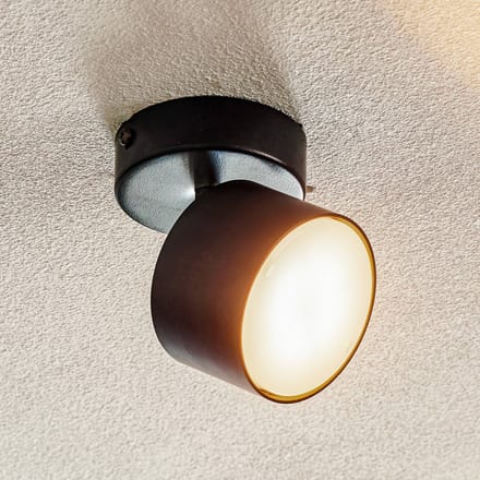 Eko-Light Plafondspot Cloudy 1-lamp zwart