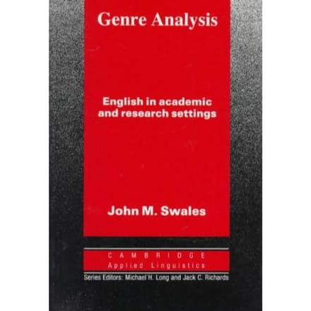 Genre Analysis - John Swales
