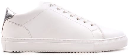 Omnio alfa star sneakers dames wit / silver leer
