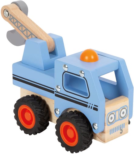 Small Foot - Houten Sleepwagen Blauw