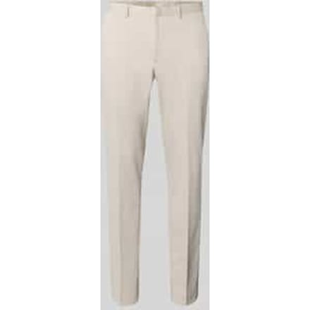 slim fit broek van viscosemix model 'Harold'