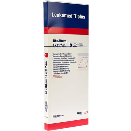 Leukomed T Plus Verb Ster 10,0cmx30cm 5 7238210