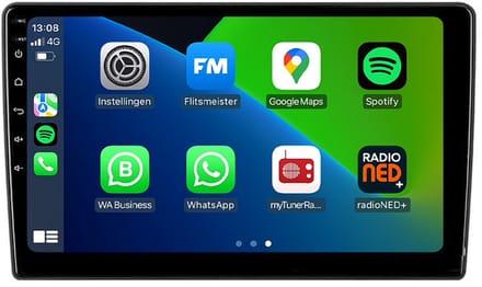CarPlay autoradio geschikt voor Ford Transit Custom | 2019 t/m 2023 | Android 13 | Draadloos Apple CarPlay & Android Auto | 2GB + 32GB | 8-Core processor | Davilon | 2025 model | 2019 2020 2021 2022 2023 | Bluetooth & Wifi