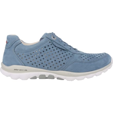 Gabor rollingsoft sensitive 66.967.26 - dames rollende wandelsneaker - Blauw - maat 37 (EU) 4 (UK)