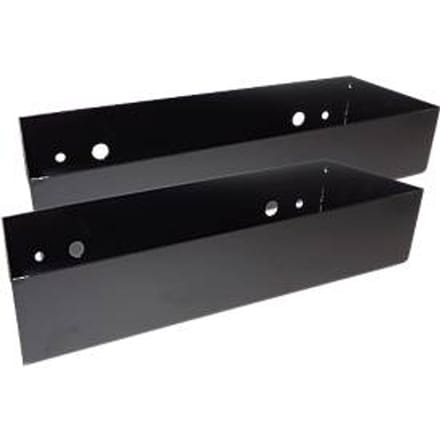 Materiaalbakken voor staalbandafroller, 2 stuks