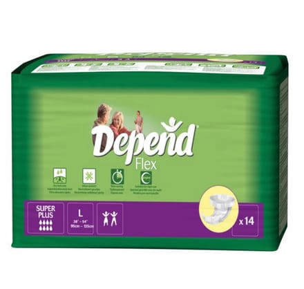 Depend Flex Super Plus incontinentie - Large