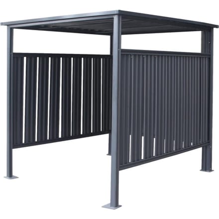 Westmann SI03000 Fietsoverkapping - Stalen Fietsenstalling/Rookruimte met Poedercoating - 180x200x210 cm