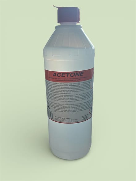 Acetone 1L fles