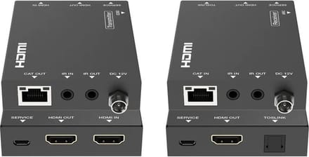 DVDO 4K60Hz HDMI extender met ARC over CAT kabel, max. 70 meter