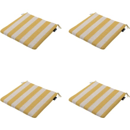 Madison zitkussen amora - 40x40x4,5cm set van 4