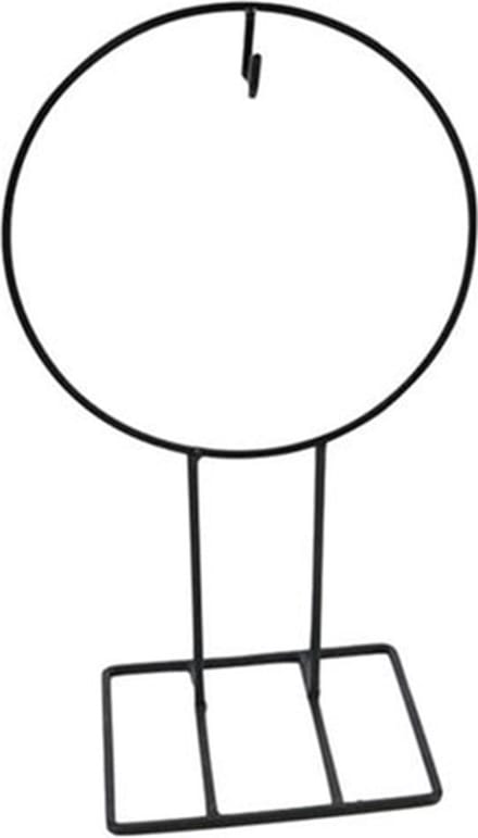 Kranshanger op voet 26xh47cm zwart