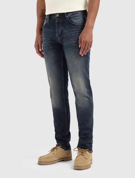 Pure Path The Ryan Slim Fit Jeans Denim Dark Blue (W3008 - 84)