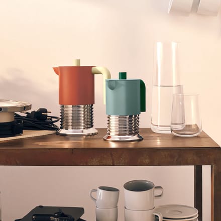 Alessi Vite Percolator - 3 kops - Bruin - Inductie