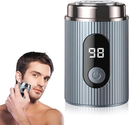 Compacte Oplaadbare Elektrische Scheerapparaat voor Mannen en Vrouwen - Mini Scheermachines met LED Display