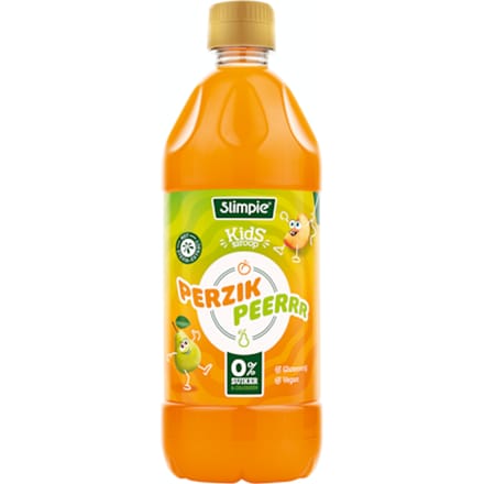 Limonadesiroop kids perzik peerrr