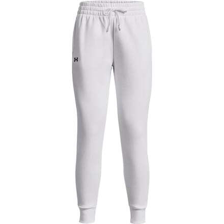 Under Armour Rival taps toelopende joggingbroek voor dames (Wit)