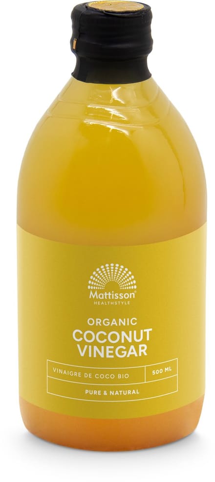 Mattisson - Biologisch Kokosazijn - 500 ml