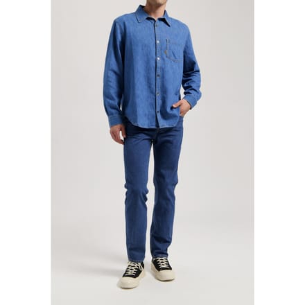 Mud Jeans John Mid Straight Medium Stone Taglia: W36L32 | Camicie Casual Outlet | Uomo