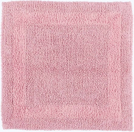 Homescapes douchemat roze 50x50 cm gemaakt van 100% katoen