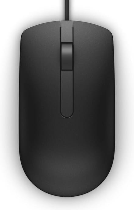 Dell bekabelde muis - MS116 - zwart - retailverpakking