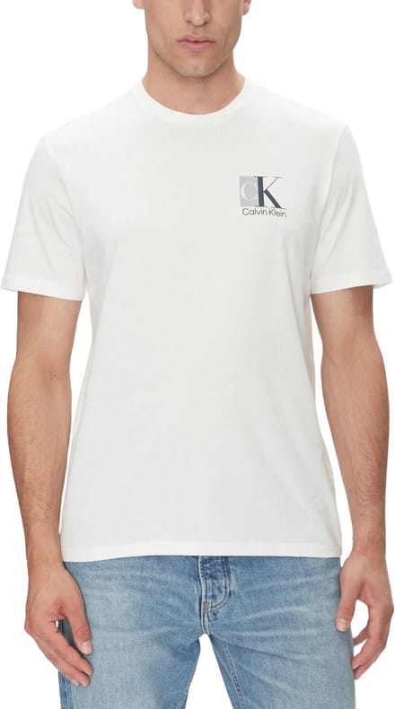 Logo Short Sleeve Tee - White Shirts