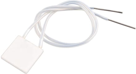 Allecto - Mini keramische heater - Metalen verwarmingselement - Compact formaat - 10mm x 10mm - Hoogte temperatuur tot 580°C - Efficiënte verwarmin...