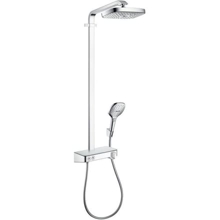 hansgrohe Raindance Select E Showerpipe 300 2jet met ShowerTablet Select 300 chroom