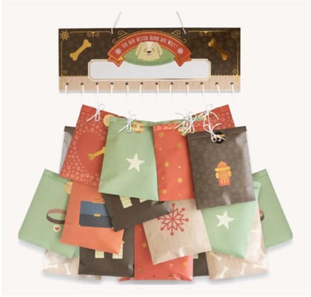 Wurm - Adventskalender voor honden - met 24 zakjes