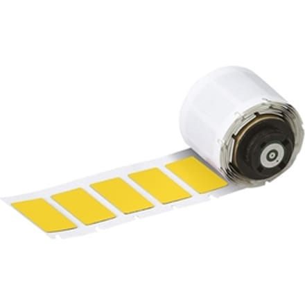 Brady M6-04-7593-YL polyester labels geel | 27 mm x 18 mm (origineel)