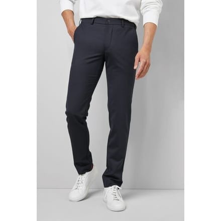 Meyer Broek M5 4-Way-Stretch Wool Blend Chino Navy / male