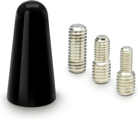 Dakantenne Auto - Vervangende Antenne - FM AM GPS - Compacte Staafantenne - 3 cm Lengte - Zwart