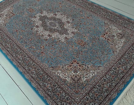 SusaStyle - OUTLET - Perzisch Vloerkleed – Ariana Blue – Tapijt 150 x 225 cm