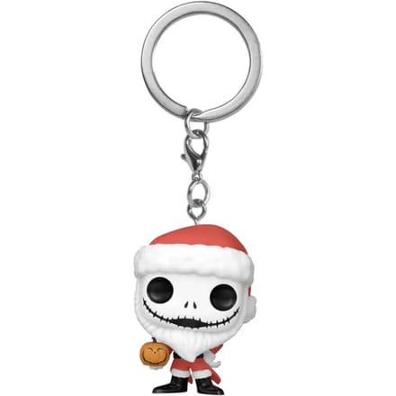 Sleutelhanger Funko Pocket POP Disney Nightmare Before Christmas Santa Jack Exclusive