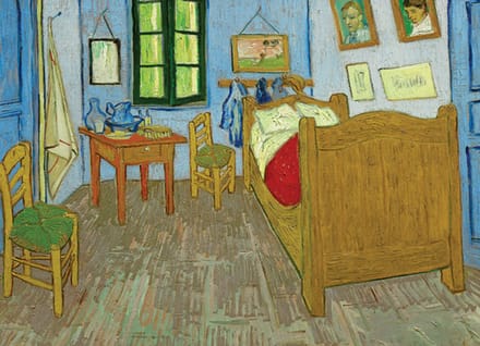 Eurographics - Slaapkamer - Vincent Van Gogh - 1000 stukjes 68×48cm (b×h) - Fine Art Legpuzzel
