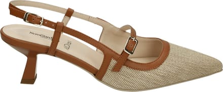 Nero Giardini - E615471D - Pumps - Kleur: Wit/beige - Maat: 41