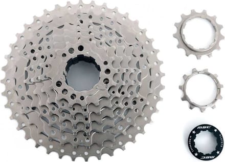 Msc Fietscassette Zilver 9s / 11-36t