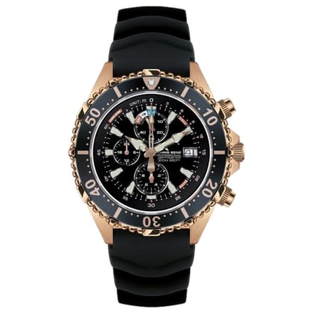 Chris Benz - CB-C300X-C-KBS - Duikhorloge - Unisex - Quartz